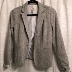Loft small cotton/spandex blazer